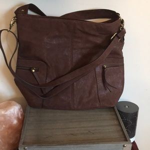 Brown tote
